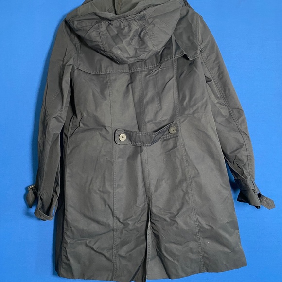 ZARA Basic Outerwear - NAVY - Topcoat - Size Small - Like New - Picture 3 of 3